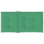 Cojín silla jardín respaldo bajo 6 uds tela Oxford verde de vidaXL, Cojines para sillas y sofás - Ref: Foro24-314136, Precio:...