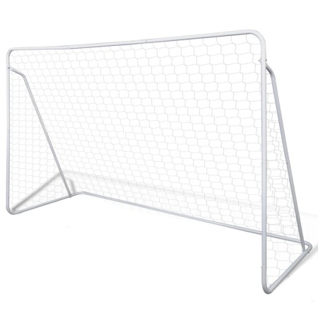 Hochwertiges Fußballtor aus Stahl, 240 x 90 x 150 cm von vidaXL, Fußballtore - Ref: Foro24-90572, Preis: 50,76 €, Rabatt: %