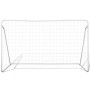 Hochwertiges Fußballtor aus Stahl, 240 x 90 x 150 cm von vidaXL, Fußballtore - Ref: Foro24-90572, Preis: 50,76 €, Rabatt: %