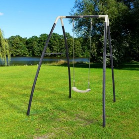 AXI Schwarze Einzelschaukel aus Metall, 210 x 140 x 217 cm von AXI, Schaukeln und Spielgeräte - Ref: Foro24-441668, Preis: 18...