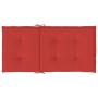 Cojín silla jardín respaldo bajo 6 uds tela Oxford rojo de vidaXL, Cojines para sillas y sofás - Ref: Foro24-314137, Precio: ...