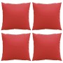 Decorative cushions 4 pcs black fabric 60x60 cm by vidaXL, Cushions - Ref: Foro24-314360, Price: 60,99 €, Discount: %