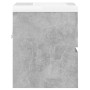 Mueble con lavabo aglomerado gris hormigón de vidaXL, Tocadores de baño - Ref: Foro24-3071535, Precio: 125,99 €, Descuento: %