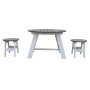 AXI Juego de mesa de pícnic para niños 3 pzas gris y blanco de AXI, Mesas de jardín - Ref: Foro24-441653, Precio: 107,10 €, D...