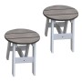 AXI Juego de mesa de pícnic para niños 3 pzas gris y blanco de AXI, Mesas de jardín - Ref: Foro24-441653, Precio: 107,10 €, D...