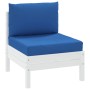 Pallet cushions 2 units blue Oxford fabric by vidaXL, Cushions for chairs and sofas - Ref: Foro24-315062, Price: 21,67 €, Dis...