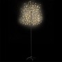 Árbol de Navidad 220 LEDs luz blanca cálida flores de cerezo 220 cm de vidaXL, Luces de Navidad - Ref: Foro24-51268, Precio: ...