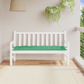 Garden bench cushion Oxford fabric green 150x50x7 cm by vidaXL, Cushions for chairs and sofas - Ref: Foro24-314961, Price: 22...