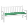 Gartenbankauflage Oxford-Stoff grün 150x50x7 cm von vidaXL, Kissen für Stühle und Sofas - Ref: Foro24-314961, Preis: 22,06 €,...