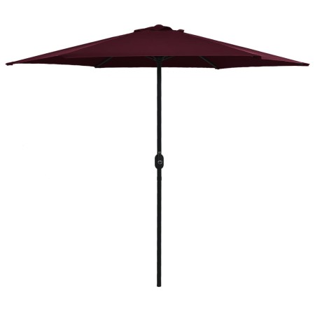 Garden umbrella with burgundy red aluminum pole 270x246cm by vidaXL, Umbrellas - Ref: Foro24-47348, Price: 52,09 €, Discount: %