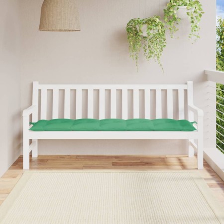 Oxford Stoff Gartenbank Kissen grün 180x50x7 cm von vidaXL, Kissen für Stühle und Sofas - Ref: Foro24-314973, Preis: 19,99 €,...