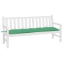 Garden bench cushion in green Oxford fabric 180x50x7 cm by vidaXL, Cushions for chairs and sofas - Ref: Foro24-314973, Price:...