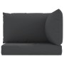 Pallet cushions 3 units black Oxford fabric by vidaXL, Cushions for chairs and sofas - Ref: Foro24-315071, Price: 41,10 €, Di...