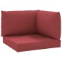 Kissen für Paletten 3 Einheiten roter Oxford-Stoff von vidaXL, Kissen für Stühle und Sofas - Ref: Foro24-315073, Preis: 24,78...