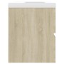 Mueble con lavabo madera de ingeniería roble Sonoma de vidaXL, Tocadores de baño - Ref: Foro24-3071543, Precio: 150,96 €, Des...