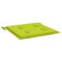 Gartenstuhlkissen, 2 Stück, grüner Oxford-Stoff, 40 x 40 x 3 cm von vidaXL, Kissen für Stühle und Sofas - Ref: Foro24-314026,...