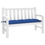 Gartenbankauflage Oxford-Stoff blau 120x50x7 cm von vidaXL, Kissen für Stühle und Sofas - Ref: Foro24-314954, Preis: 32,39 €,...