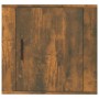 Mesitas de noche de pared 2 uds color roble ahumado 50x30x47 cm de vidaXL, Mesitas de noche - Ref: Foro24-816875, Precio: 42,...