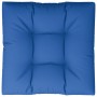 Cojín para sofá de palets de tela azul 70x70x12 cm de vidaXL, Cojines para sillas y sofás - Ref: Foro24-314398, Precio: 26,28...