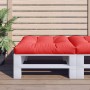 Cushion for red fabric pallet sofa 80x80x12 cm by vidaXL, Cushions for chairs and sofas - Ref: Foro24-314408, Price: 36,38 €,...