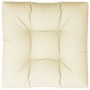 Cojín para sofá de palets tela crema 80x80x12 cm de vidaXL, Cojines para sillas y sofás - Ref: Foro24-314404, Precio: 40,92 €...