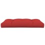 Cojín para sofá de palets de tela rojo 120x80x12 cm de vidaXL, Cojines para sillas y sofás - Ref: Foro24-314418, Precio: 29,7...