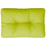 Light green fabric cushion for pallets 50x40x12 cm by vidaXL, Cushions for chairs and sofas - Ref: Foro24-314434, Price: 19,3...