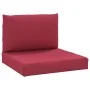 Palettenkissen 2 Stück aus rotem Oxford-Stoff von vidaXL, Kissen für Stühle und Sofas - Ref: Foro24-315061, Preis: 30,67 €, R...