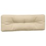 Cushions for pallets, 2 units, beige fabric by vidaXL, Cushions for chairs and sofas - Ref: Foro24-314546, Price: 75,07 €, Di...