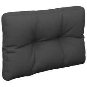 Cushion for a black fabric pallet sofa 60x40x12 cm by vidaXL, Cushions for chairs and sofas - Ref: Foro24-315233, Price: 23,9...