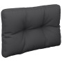 Cushion for a black fabric pallet sofa 60x40x12 cm by vidaXL, Cushions for chairs and sofas - Ref: Foro24-315233, Price: 23,2...