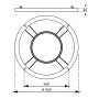 AXI Sommernestschaukel grün 100 cm von AXI, Schaukeln und Spielgeräte - Ref: Foro24-441671, Preis: 83,82 €, Rabatt: %