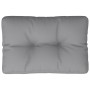 Cushion for pallet sofa gray fabric 50x40x12 cm by vidaXL, Cushions for chairs and sofas - Ref: Foro24-314424, Price: 18,00 €...