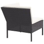 8-piece garden furniture set and black synthetic rattan cushions by vidaXL, Garden sets - Ref: Foro24-48952, Price: 566,32 €,...