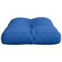 Blue fabric pallet sofa cushion 50x40x12 cm by vidaXL, Cushions for chairs and sofas - Ref: Foro24-314433, Price: 20,59 €, Di...