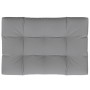 Kissen für Palettenmöbel aus grauem Stoff 120x80x12 cm von vidaXL, Kissen für Stühle und Sofas - Ref: Foro24-41511, Preis: 39...