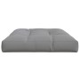 Cushion for pallet furniture gray fabric 120x80x12 cm by vidaXL, Cushions for chairs and sofas - Ref: Foro24-41511, Price: 39...