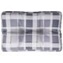 Cushion for sofa pallet sofa gray plaid fabric 60x40x12 cm by vidaXL, Cushions for chairs and sofas - Ref: Foro24-314447, Pri...