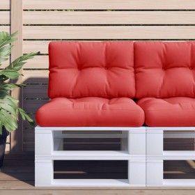 Cushions for pallets 2 units red fabric by vidaXL, Cushions for chairs and sofas - Ref: Foro24-314489, Price: 21,28 €, Discou...