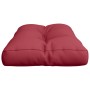 Red fabric pallet sofa cushion 80x40x12 cm by vidaXL, Cushions for chairs and sofas - Ref: Foro24-315240, Price: 19,87 €, Dis...