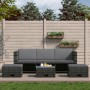 4-piece garden furniture set and gray synthetic rattan cushions by vidaXL, Garden sets - Ref: Foro24-48145, Price: 504,79 €, ...