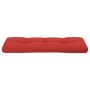 Red fabric pallet sofa cushion 120x40x12 cm by vidaXL, Cushions for chairs and sofas - Ref: Foro24-314478, Price: 20,42 €, Di...