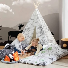 Sunny Children's Store Weltkarte schwarz und weiß von Sunny, Spielzelte und Tunnel - Ref: Foro24-441729, Preis: 57,73 €, Raba...