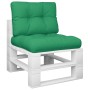 Kissen für Paletten 2 Einheiten grüner Stoff von vidaXL, Kissen für Stühle und Sofas - Ref: Foro24-314488, Preis: 27,99 €, Ra...