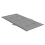 Cojín silla jardín respaldo bajo 4 uds tela Oxford gris de vidaXL, Cojines para sillas y sofás - Ref: Foro24-47551, Precio: 4...