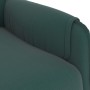 Dark green fabric massage chair by vidaXL, Electric massage chairs - Ref: Foro24-348014, Price: 212,99 €, Discount: %