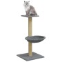 Katzenkratzbaum mit hellgrauem Sisalpfosten 74 cm von vidaXL, Katzenmöbel - Ref: Foro24-171589, Preis: 27,03 €, Rabatt: %