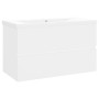 White engineered wood sink cabinet by vidaXL, bathroom vanities - Ref: Foro24-3071549, Price: 205,55 €, Discount: %