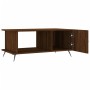 Mesa de centro madera contrachapada roble marrón 90x50x40 cm de vidaXL, Mesas de centro - Ref: Foro24-829467, Precio: 42,77 €...