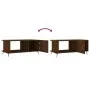 Brown oak plywood coffee table 90x50x40 cm by vidaXL, Coffee table - Ref: Foro24-829467, Price: 44,50 €, Discount: %